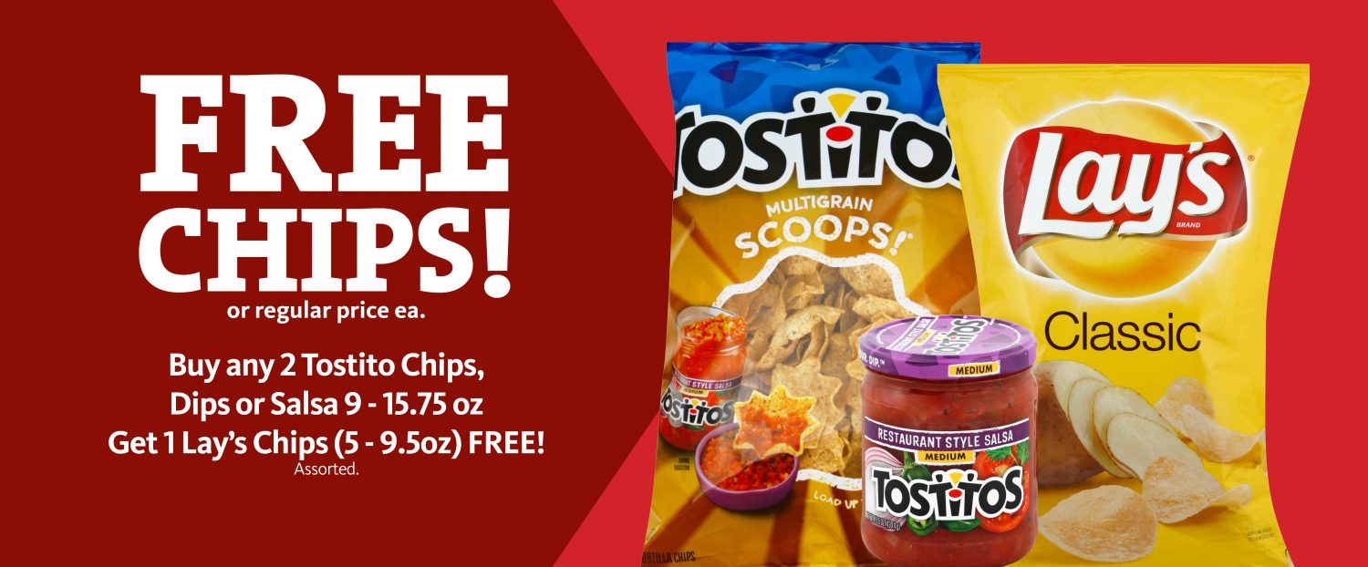 Express - FREE Chips with Tostito Purchase