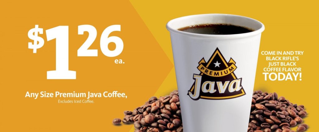 Express – Premium Java Coffee $1.26