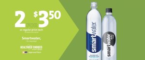 Express - smartwater 2/$3.50