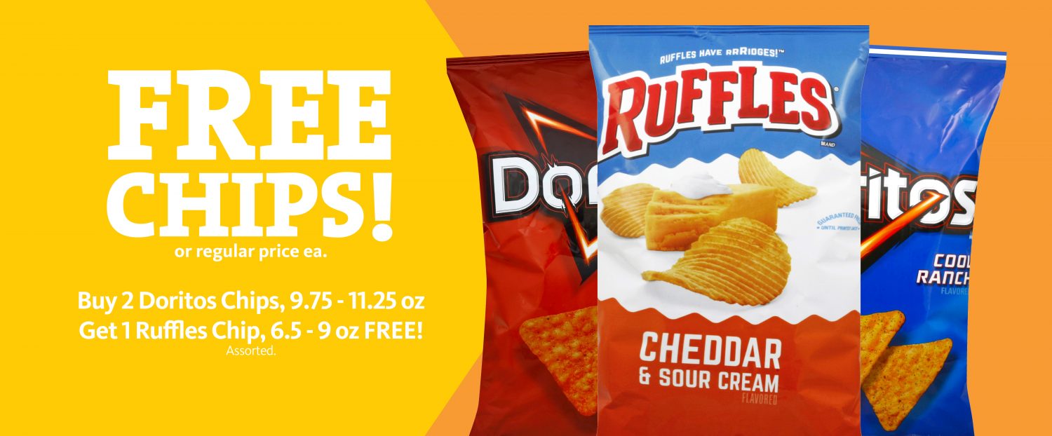 Express - Buy Doritos Get Ruffles Free