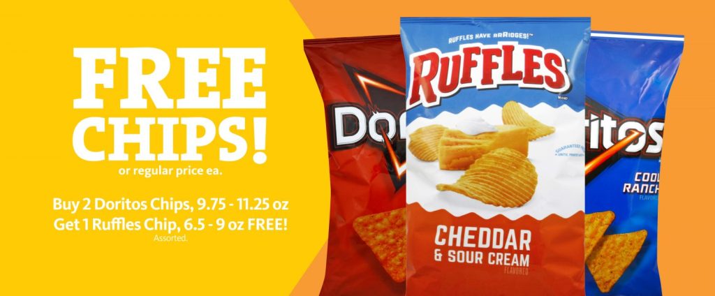 Express – Buy Doritos Get Ruffles Free