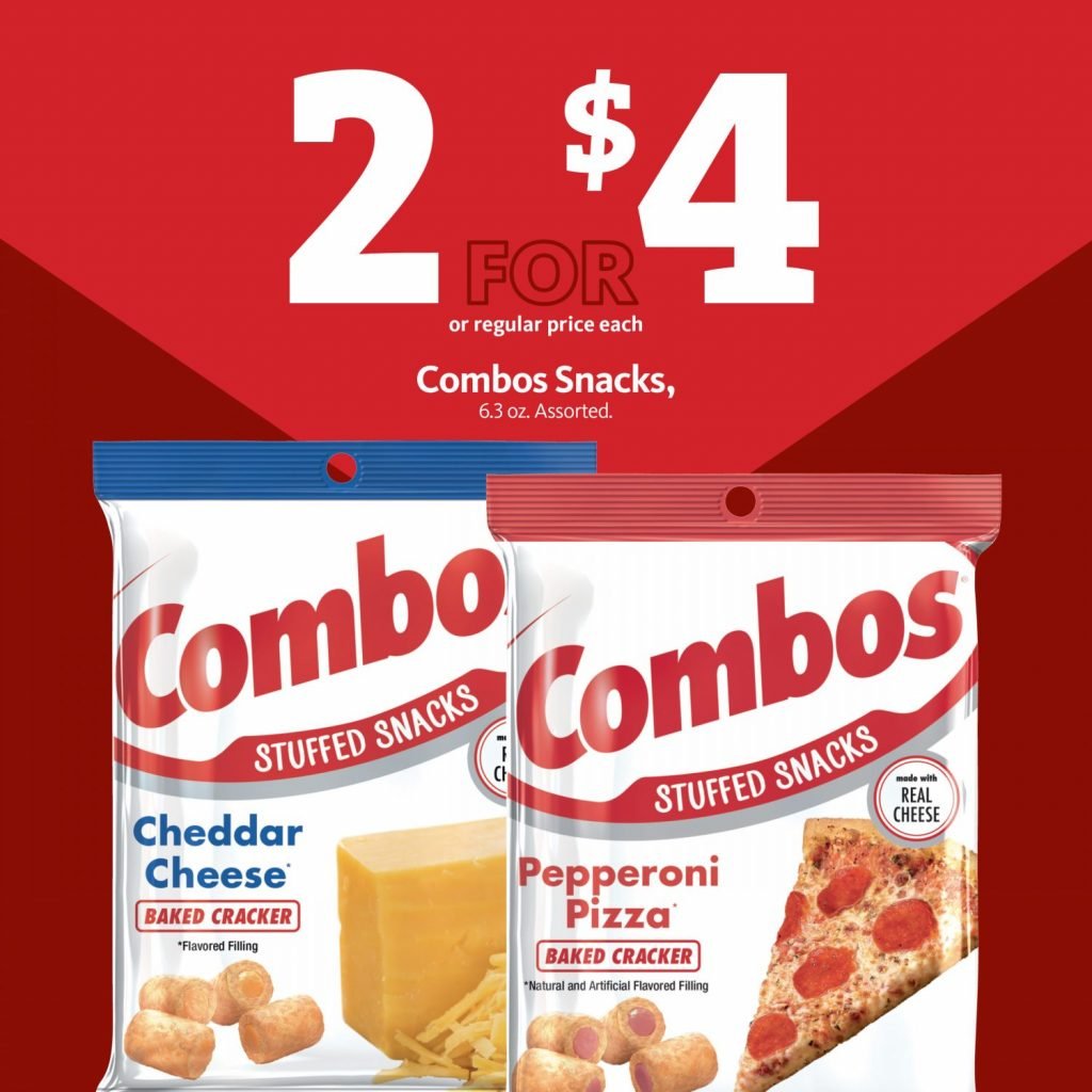 Express - Combos Baked Snacks 2/$4