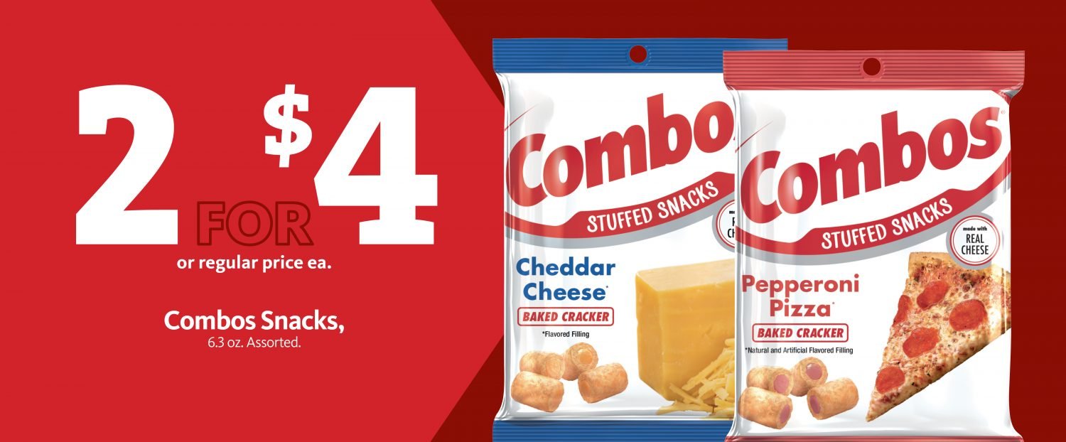 Express - Combos Baked Snacks 2/$4