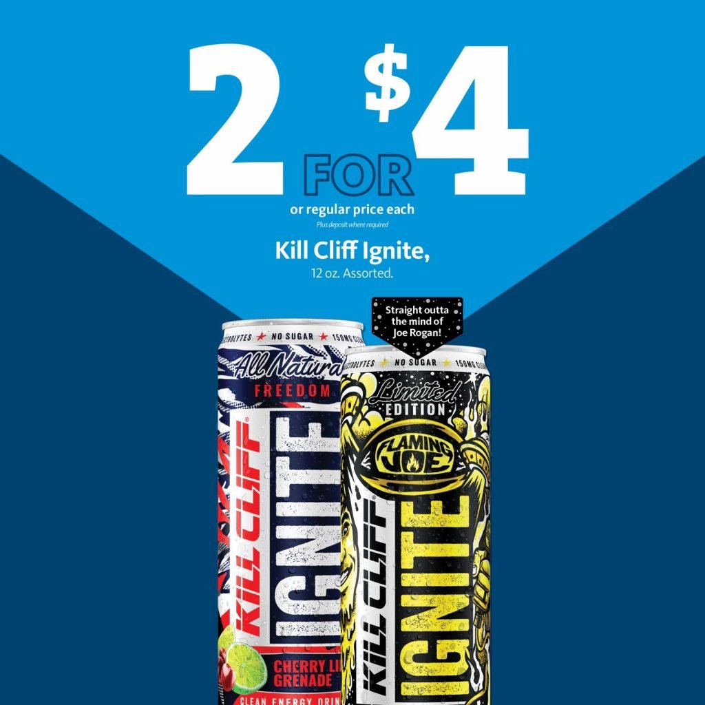 Express - Kill Cliff Ignite Energy Drink 2/$4