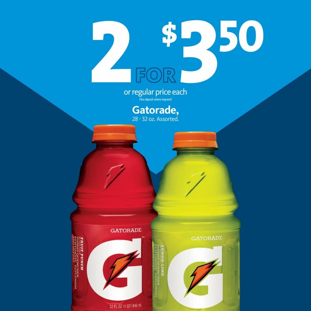 Express - Gatorade 2/$3.50