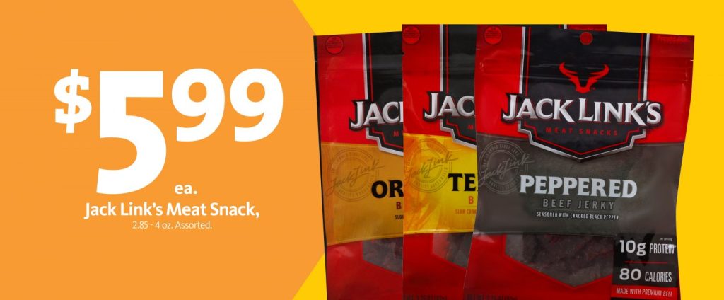 Express – Jack Link’s Jerky $5.99