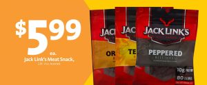 Express - Jack Link's Jerky $5.99