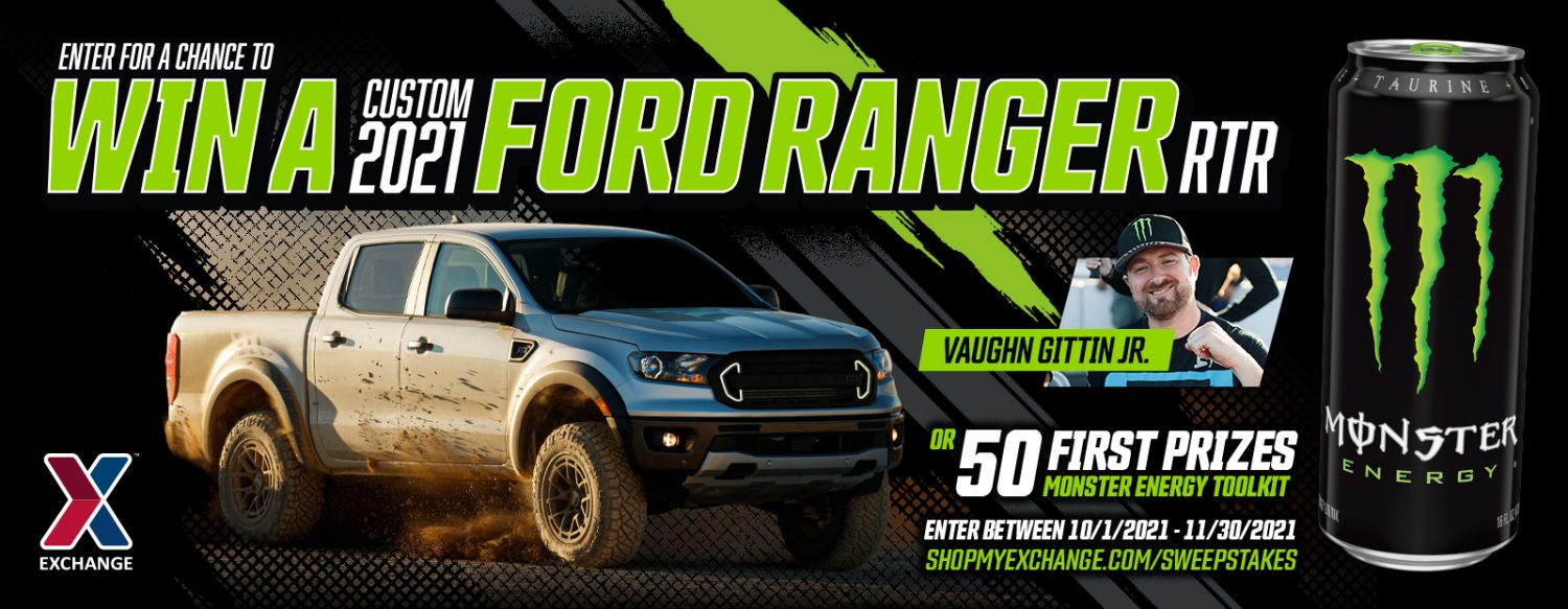 Monster Custom Ranger Sweepstakes