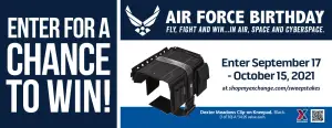 Air Force Birthday Kneepads Sweepstakes