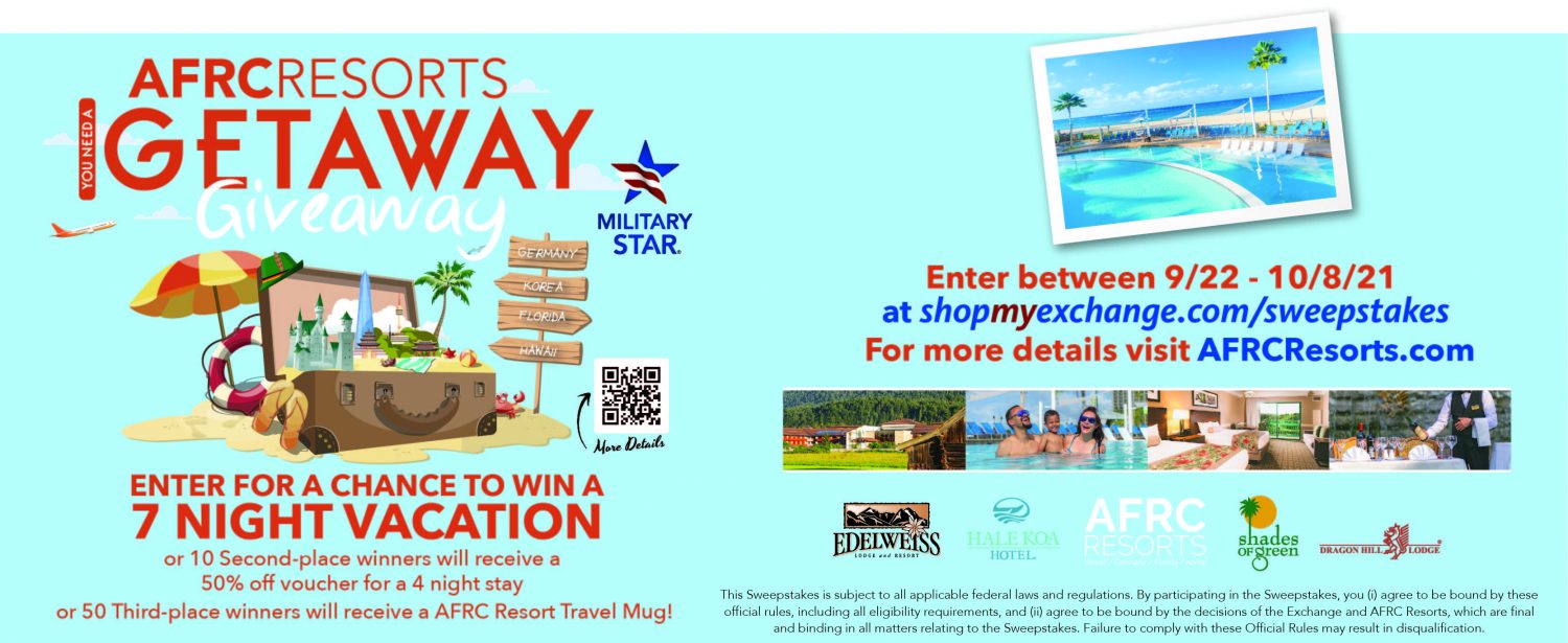 AFRC Resorts Sweepstakes