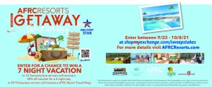 AFRC Resorts Sweepstakes