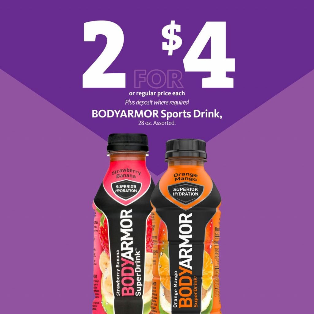 Express - Body Armor 2/$4