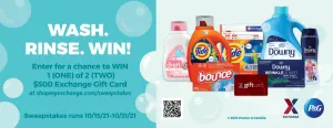 P&G October Sweepstakes