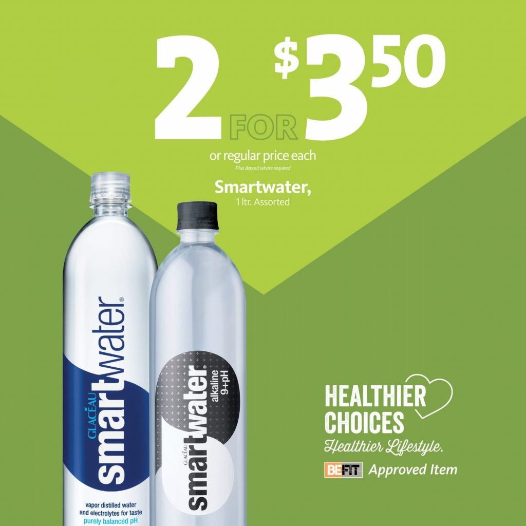 Express - smartwater 2/$3.50