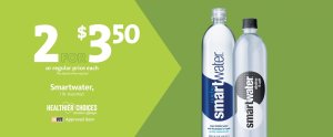 Express - smartwater 2/$3.50