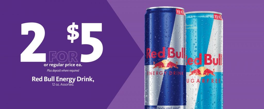 Express – Red Bull Energy Drink 2/$5