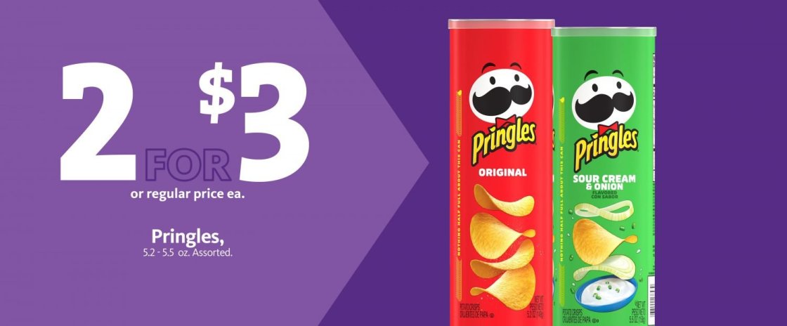 Express – Pringles 2/$3