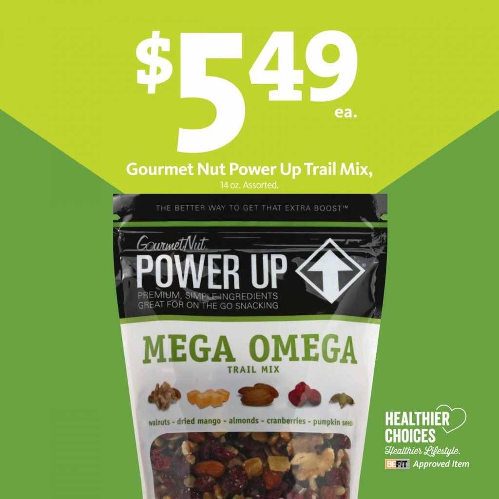 Express - Gourmet Nut Power Up Trail Mix $5.49