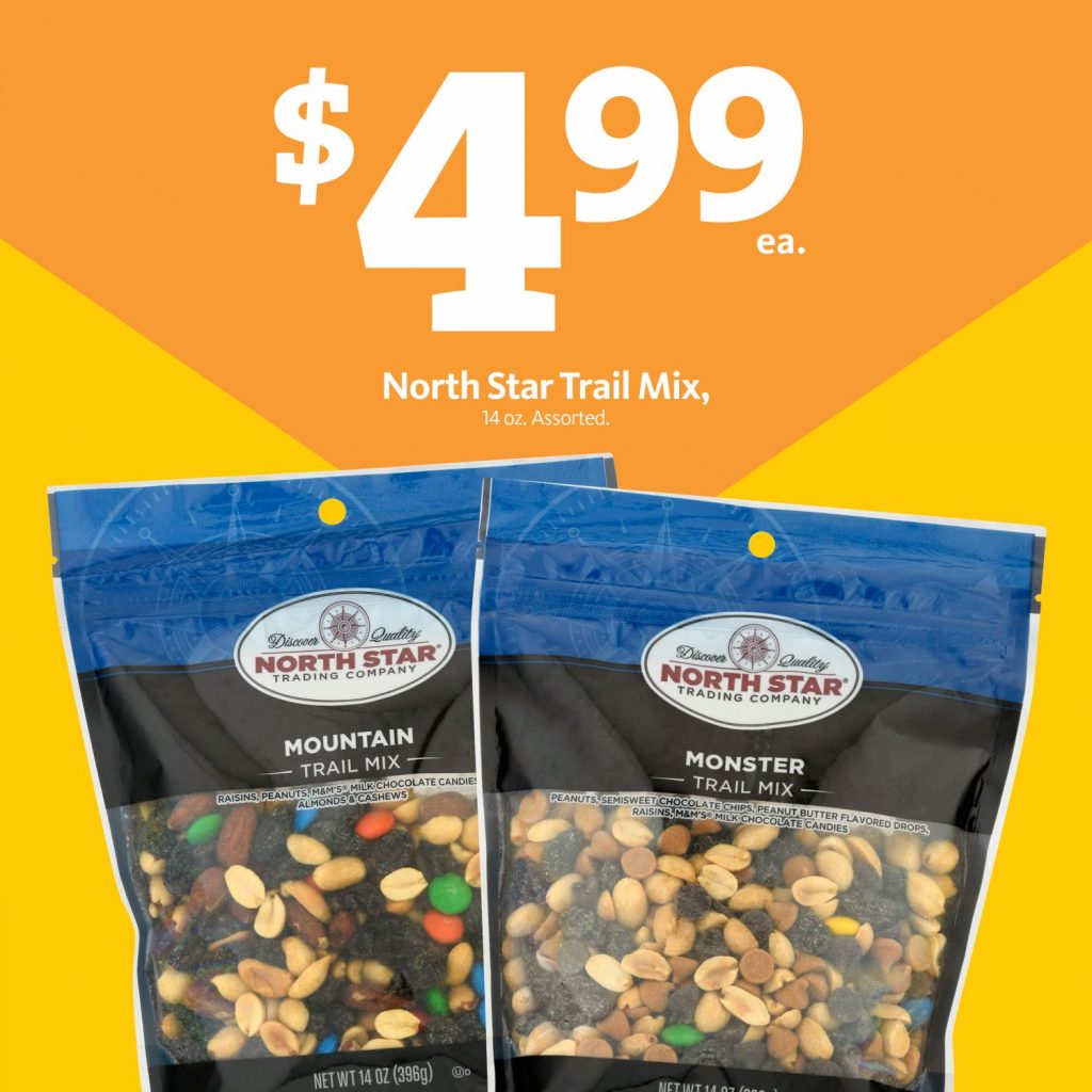 Express - North Star Trail Mix $4.99