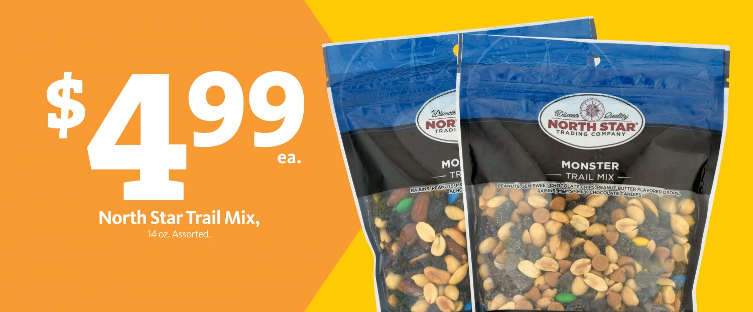 Express - North Star Trail Mix $4.99