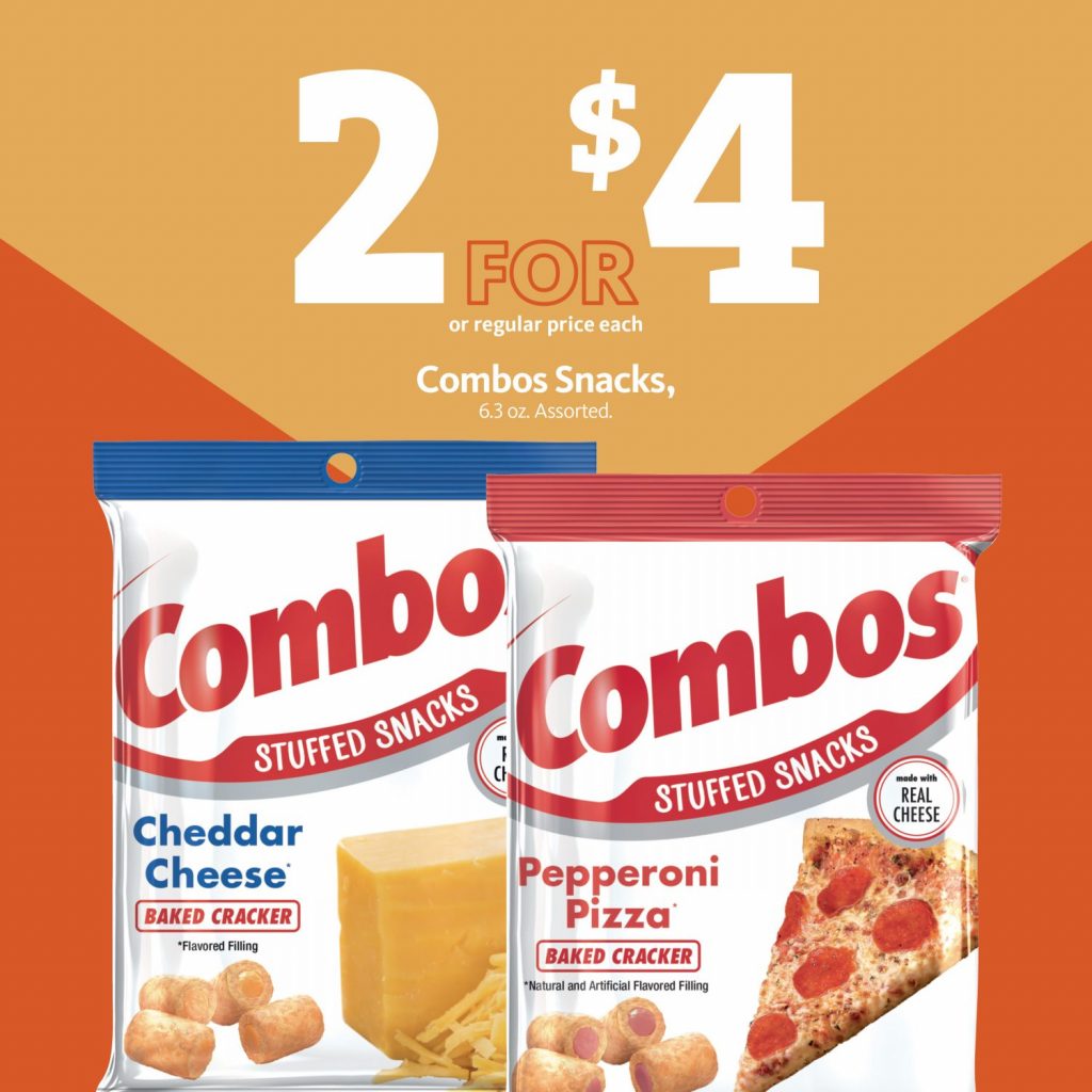 Express - Combos Stuffed Snacks 2/$4