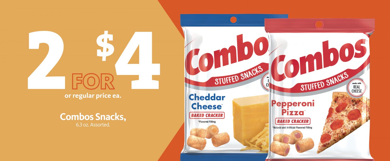 Express - Combos Stuffed Snacks 2/$4