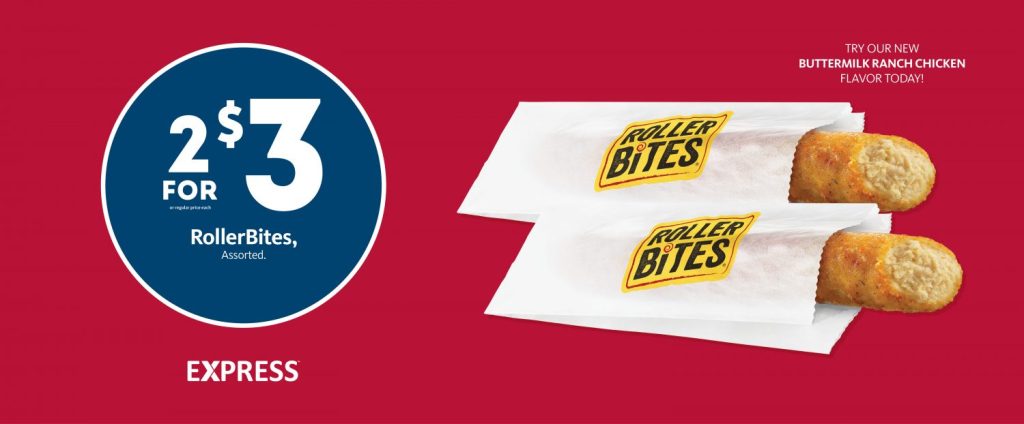 Express – Roller Bites 2/$3