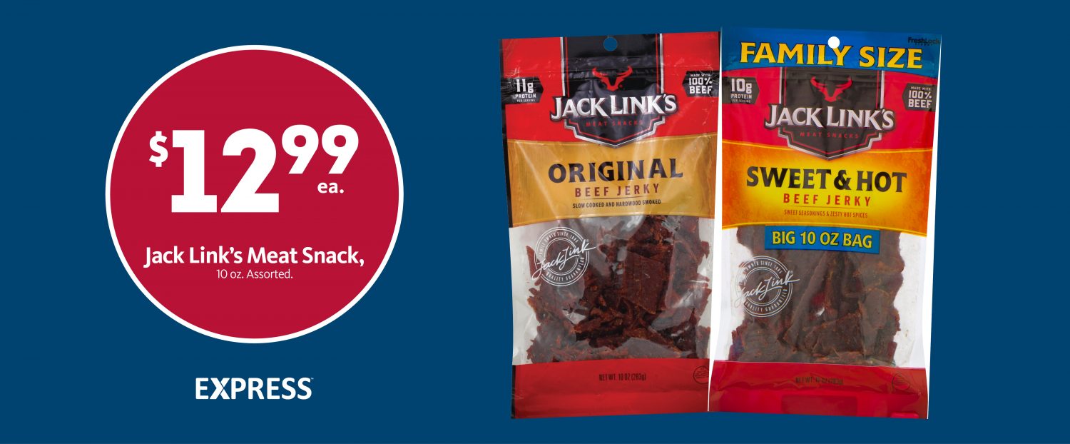 Express - Jack Link's Meat Snacks 10oz. $12.99