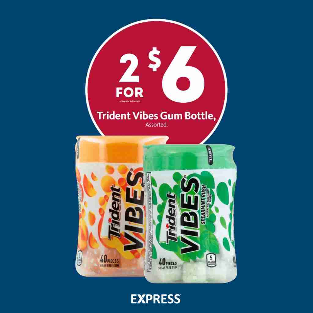 Express - Trident Vibes 2/$6