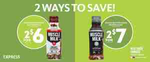 Express - Muscle Milk Protein Shake Savings