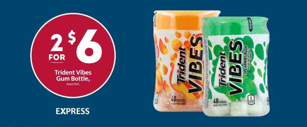 Express – Trident Vibes 2/$6