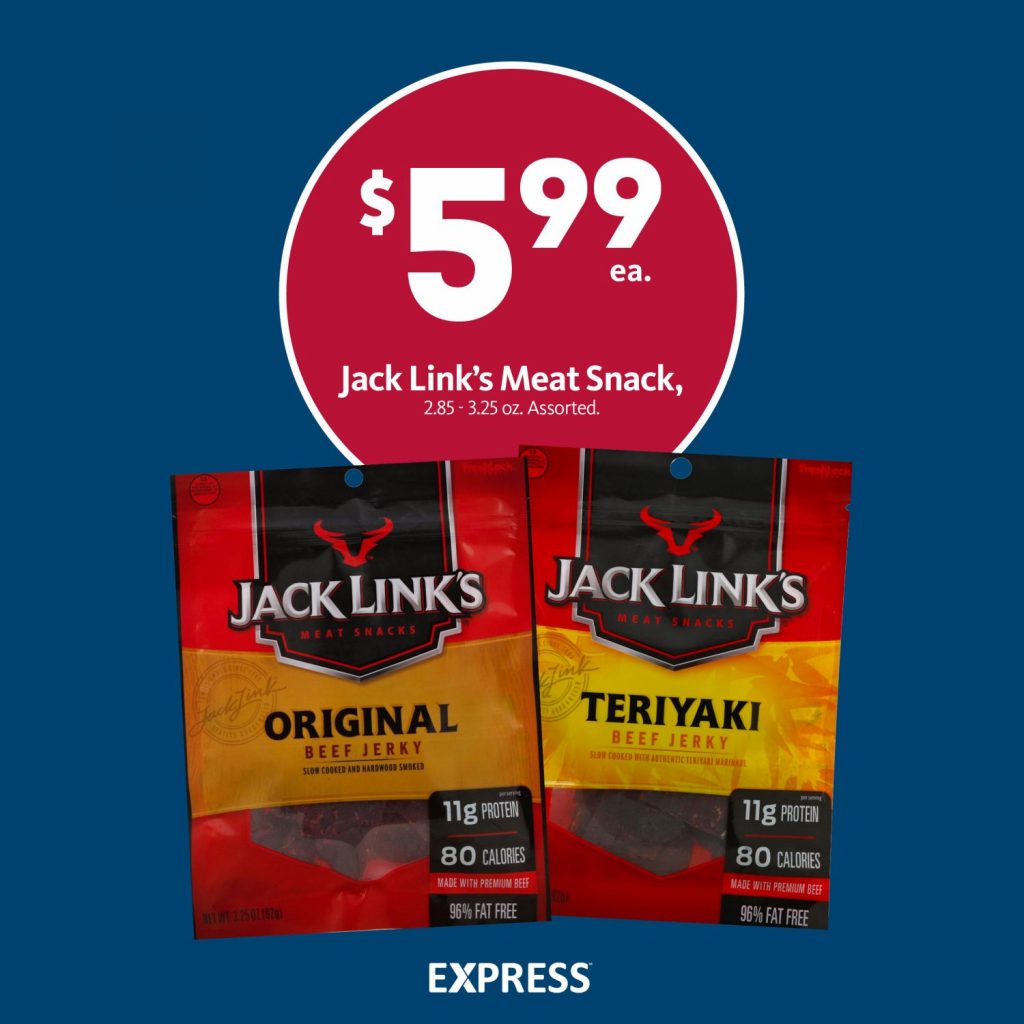 Express - Jack Link's Beef Jerky $5.99