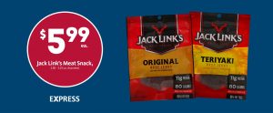 Express - Jack Link's Beef Jerky $5.99