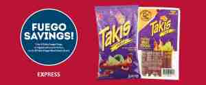 Express - Takis Fuego Savings