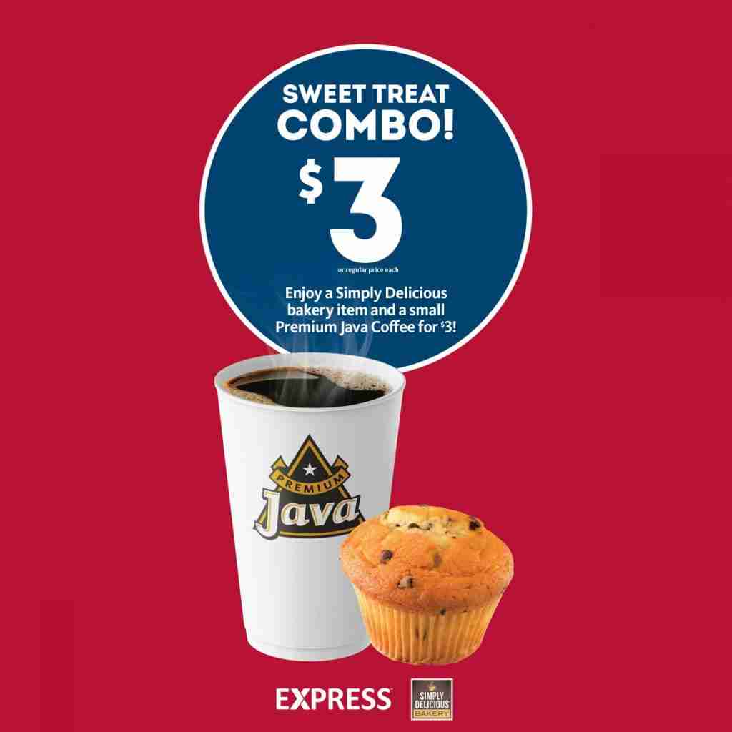 Express - Coffee & Bakery Combo $3