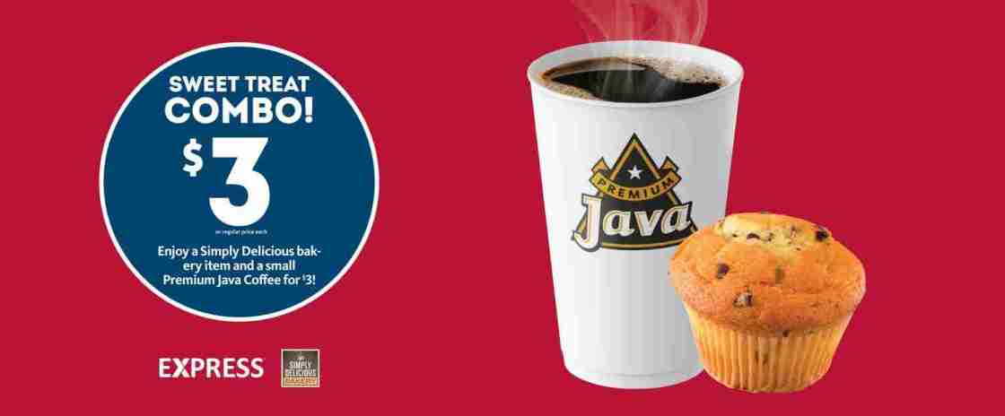 Express – Coffee & Bakery Combo $3