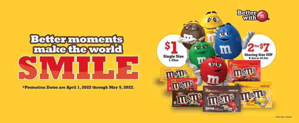 Express – M&M’s 2/$7