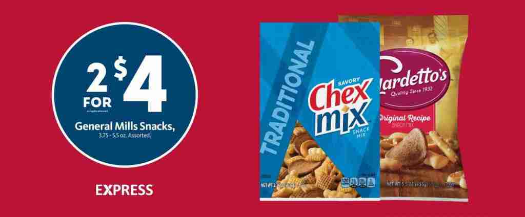 Express – General Mills Snacks 2/$4