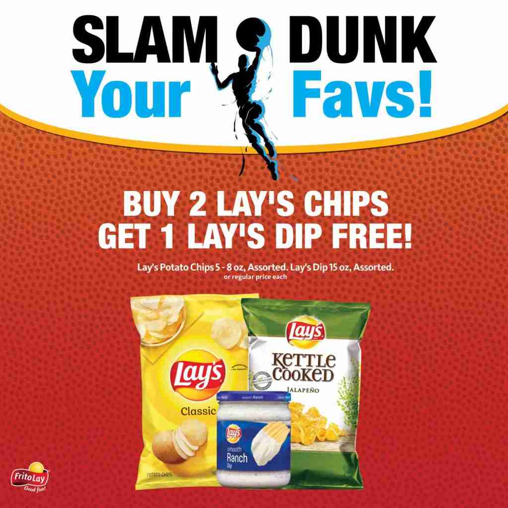 Express - Purchase Frito Lay Chips, Get Free Dip