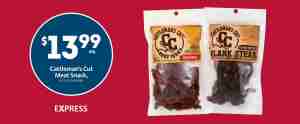 Express - Cattleman's Cut Meat Snack $13.99