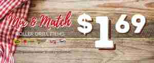 Express - Roller Grill Snacks $1.69