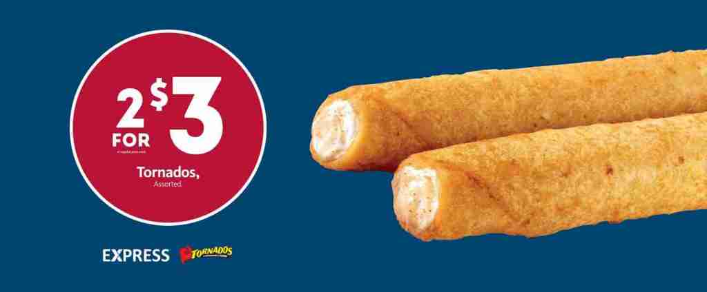 Express – Tornados 2/$3