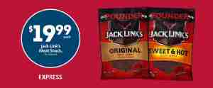 Express – Jack Link’s Meat Snacks 1lb. $19.99