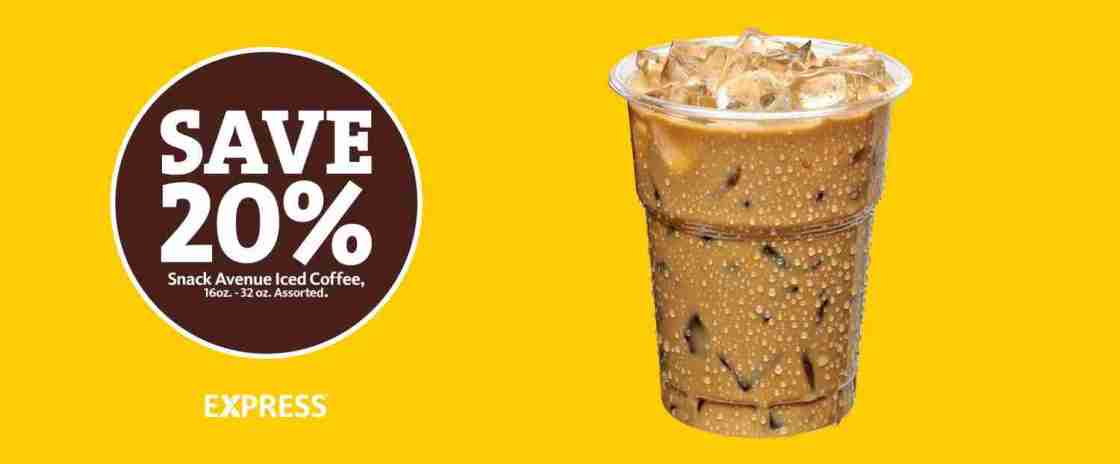 Express – Iced Coffee Save 20%