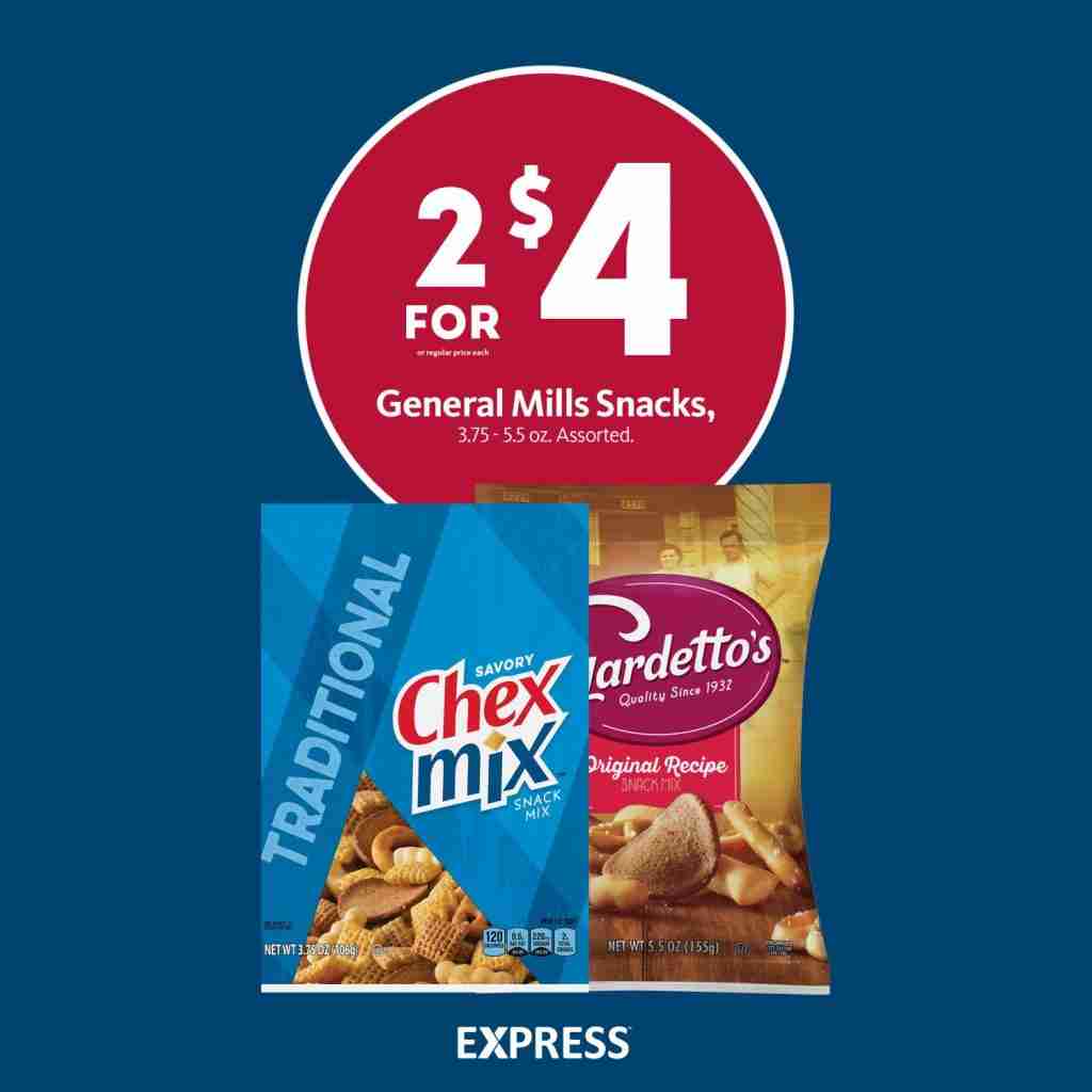 Express - General Mills Snacks 2/$4