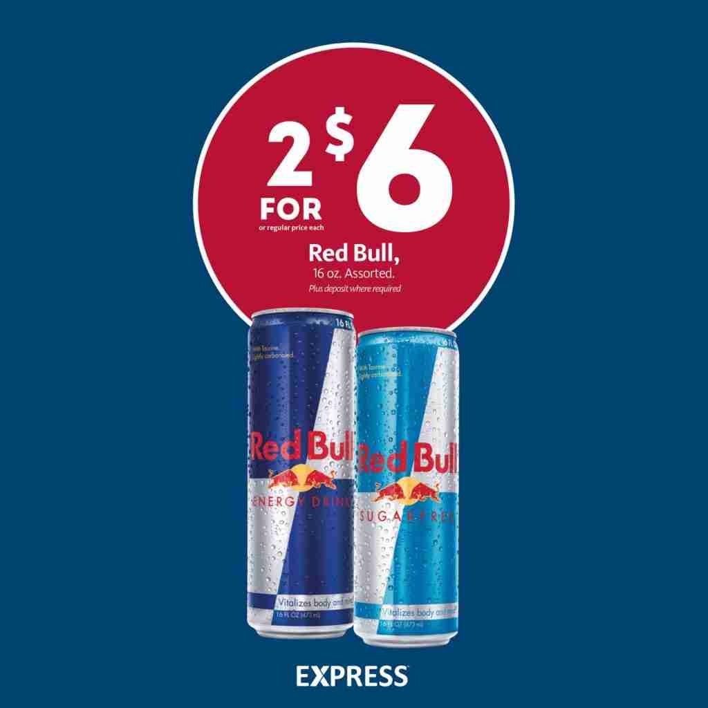 Express - Red Bull 2/$6 