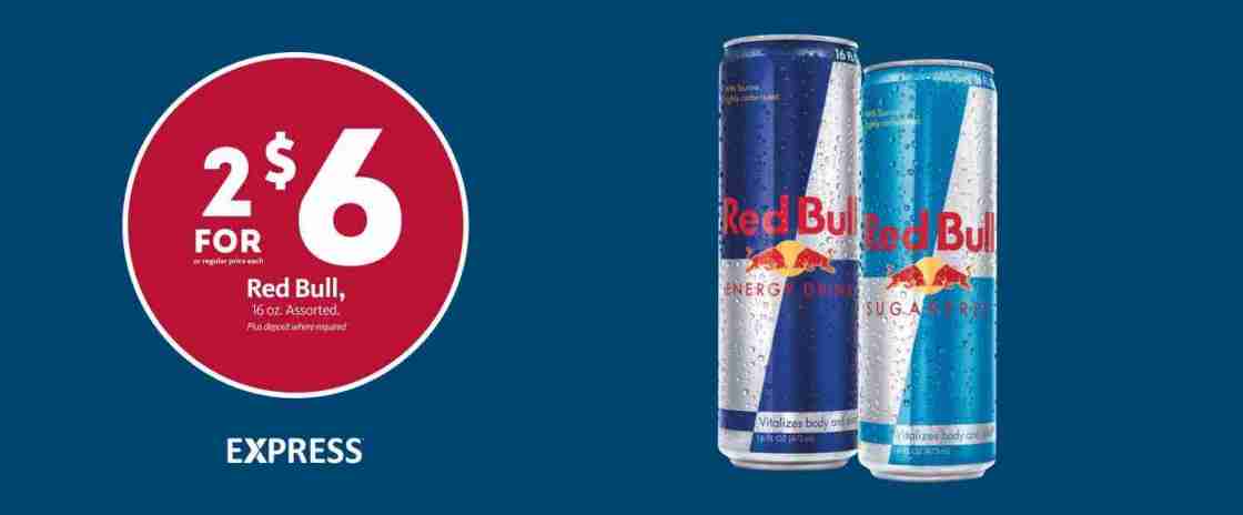 Express – Red Bull 2/$6