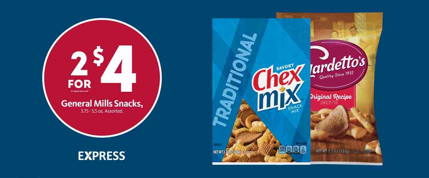 Express - General Mills Snacks 2/$4