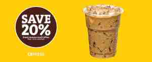 Express - Iced Coffee Sale Save 20%