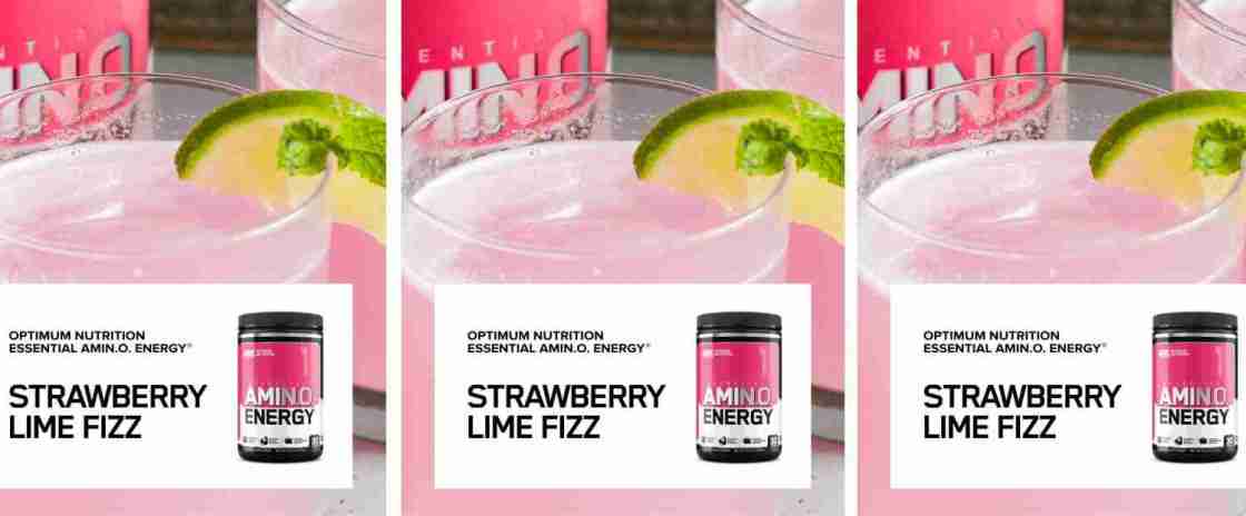 Optimum Nutrition ESSENTIAL AMIN.O. ENERGY | Strawberry Lime Fizz